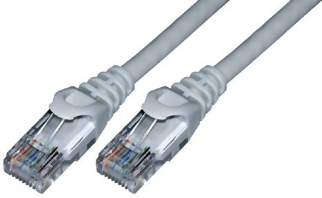 MCL CAT kabel krosowy 2°m 5e U °/° UTP, szary FCC5EM-2M