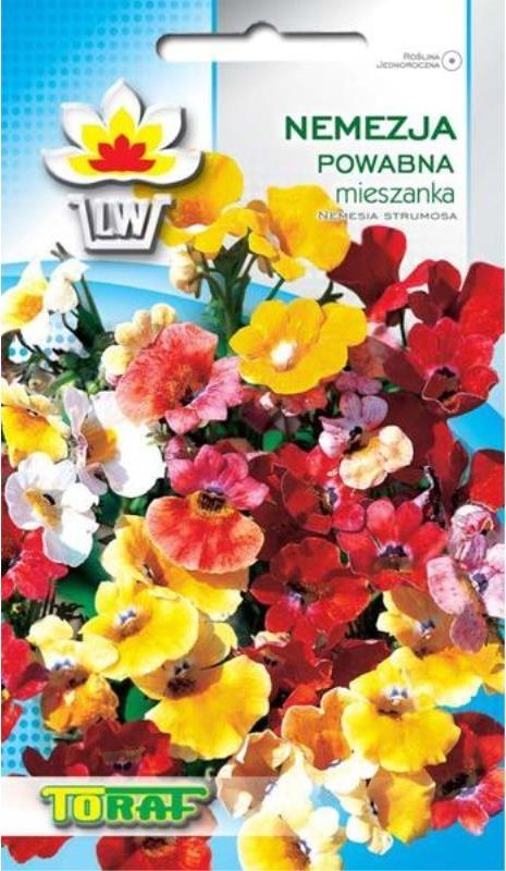 Toraf KWIATY Nemezja powabna mix nasiona 0,3g 00446