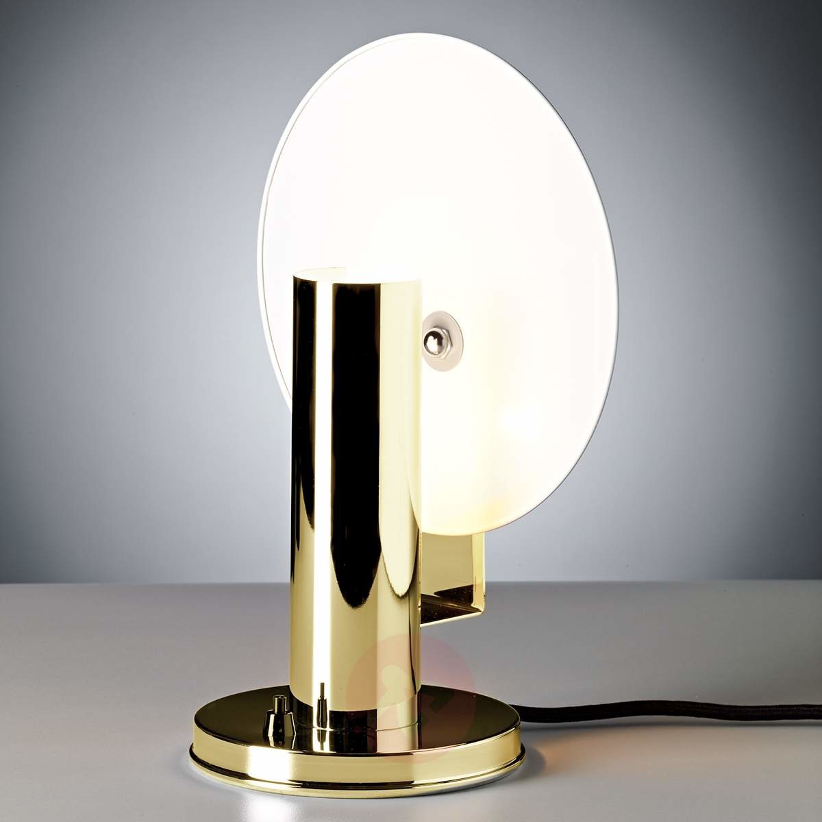 TECNOLUMEN Lampa stołowa w stylu De Stijl mosiądz