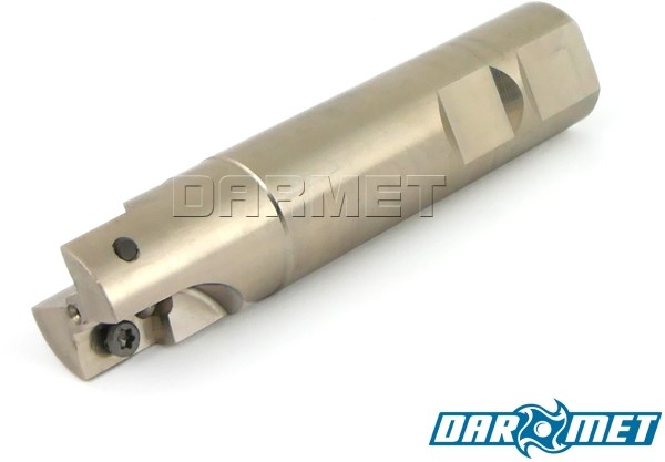 Frez składany trzpieniowy 25 x 115 mm, 2 ostrza, chwyt weldon - APKT16 (EA90AP) EA90AP16-025-25W02