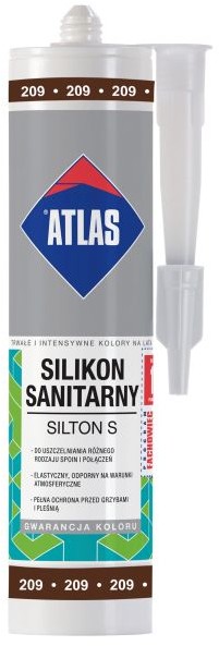 Atlas Silikon 209 kasztanowy 280 ml W-SI001-B0209-AT1A
