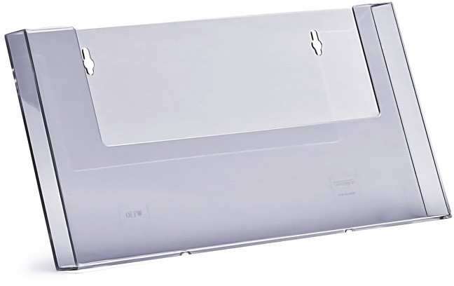 Stojak na ulotki A4 plexi odlewany do powieszenia W330