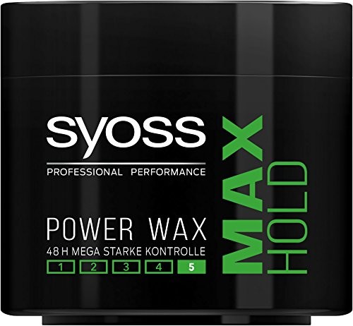 Syoss power-Wax Max Hold trzymania stopni 5, Mega w dużym, 6er Pack (6 X 150 ML) SYMXW