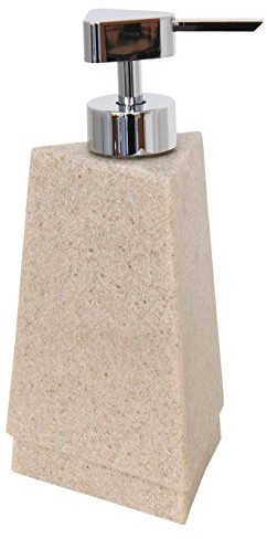 MSV dozownik mydła suez z żywicy poliestrowej, Sand, 30 x 20 x 15 cm 141844