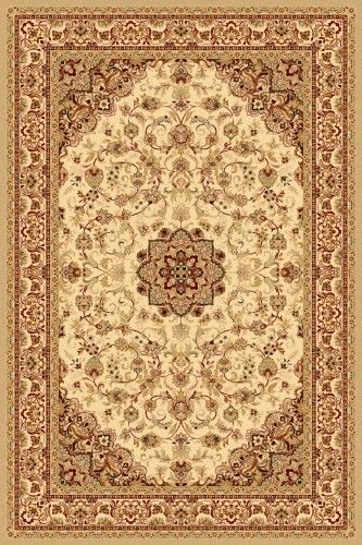 Agnella Brintons Dywan polski Isfahan DAMO krem wełna 15107