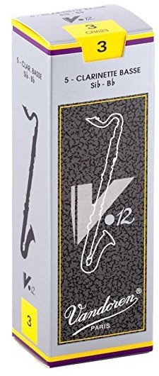 Vandoren V12 stroik do klarnetu basowy r.3