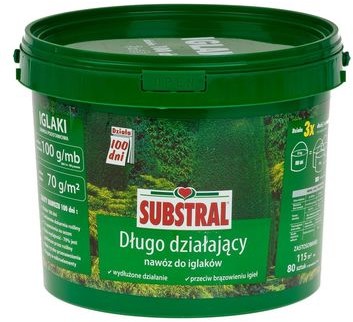 Substral Nawóz do iglaków 100 DNI 8 kg