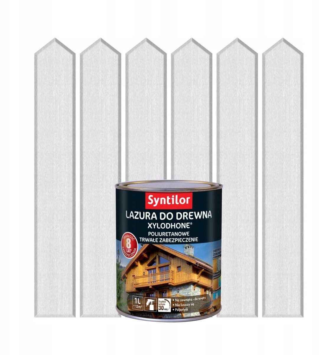 Lazura do drewna Xylodhone Hp 1 l Biały Syntilor