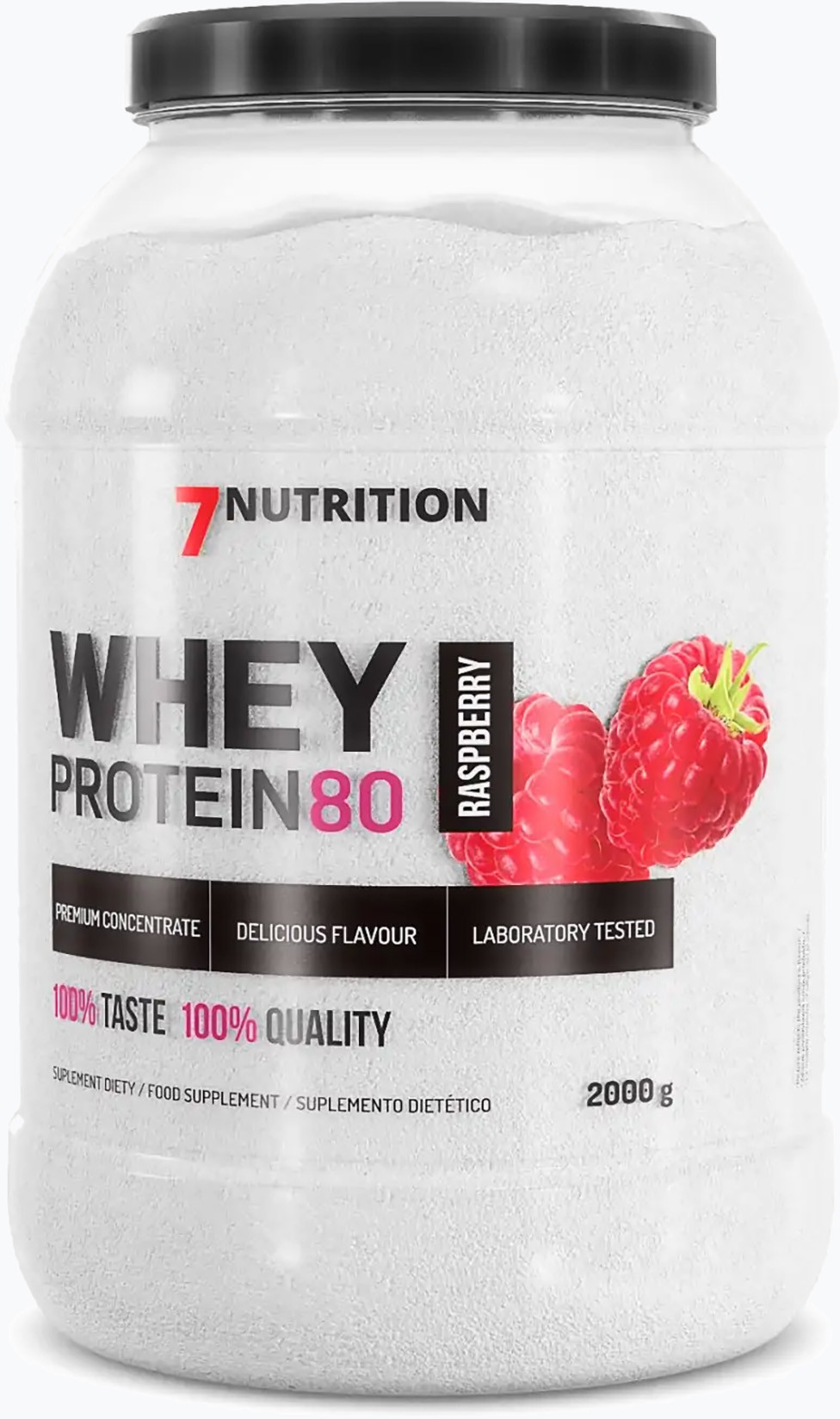 7Nutrition Whey Protein 80 2kg Raspberry