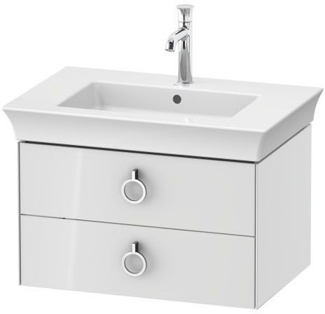 Duravit White Tulip Szafka podumywalkowa 68,4x45,8x41 cm biała wysoki połysk WT435108585