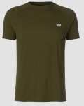 MP MP Men's Performance Short Sleeve T-Shirt - Army Green/Black - XXS