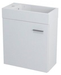 Sapho LATUS IV szafka umywalkowa 49,5x50x24,5 cm, biała 55570