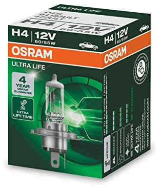 Osram Cool Blue Intense H4, 64193 CBI, 12 V, Ultra Life, składane pudełko 64193ULT