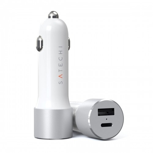 SATECHI SATECHI 72W Type-C PD Car Charger Adapter | Silver ST-TCPDCCS