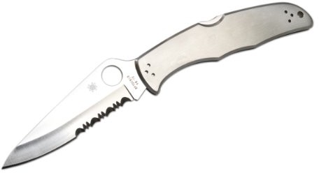 Spyderco nóż kieszonkowy Endura 50/50, szary, C10PS C10PS