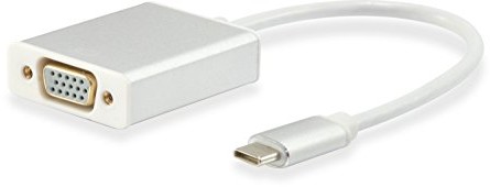 Equip USB typu C wtyczka do gniazda HD15 VGA Adapter 0.15 m 133451