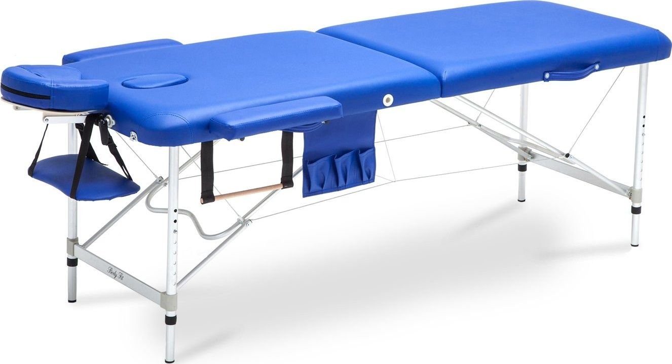 Bodyfit Stół łóżko do masażu 2-segmentowe aluminiowe XXL uniwersalny 553 553-uniw