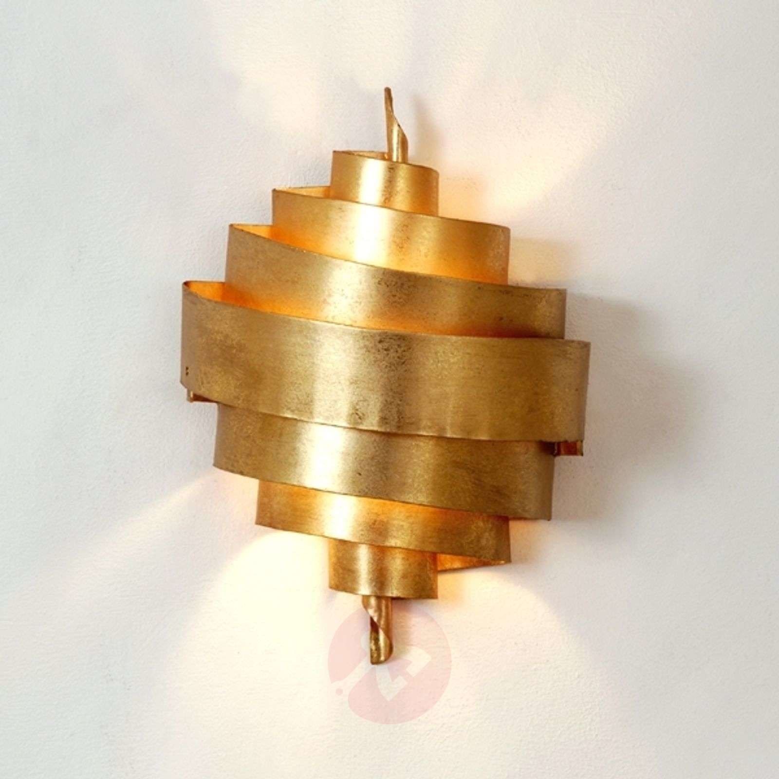 J. Holländer Efektowna lampa ścienna BANDEROLE