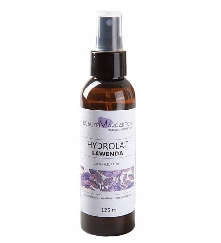 Woda Lawendowa 100% Natura hydrolat 125 ml Maroko