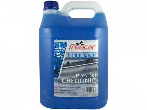 Freecar Płyn do chłodnic 35`C Coolant 5L niebieski Coolant 5L niebieski