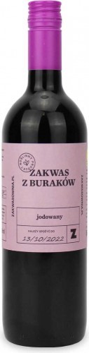 ZAKWAS Z BURAKÓW JODOWANY 700 ml - ZAKWASOWNIA