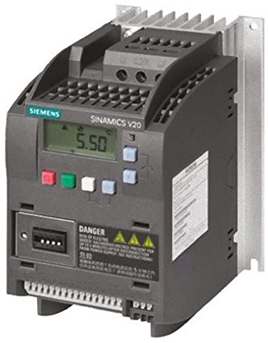 Siemens linia SINAMICS V20 prędkości obrotowej talerz 3 AC 380 480 V 47 63 HZ 2,2 KW z filtra 6SL3210-5BE22-2CV0