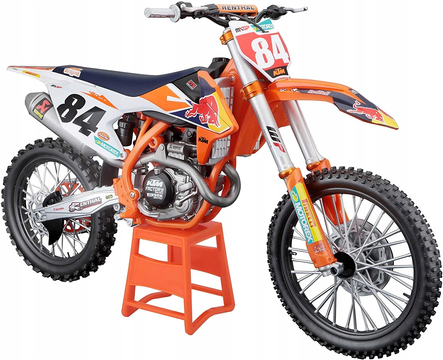 Model Ktm 450 Sx-f Red Bull Skala 1:6 XXL