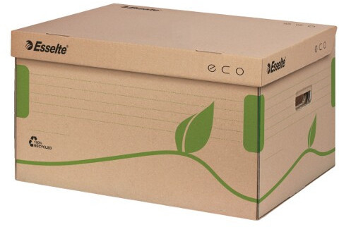 Esselte Kontener otwierany z góry ECO 439x345x242mm brazowy (10szt) 623918