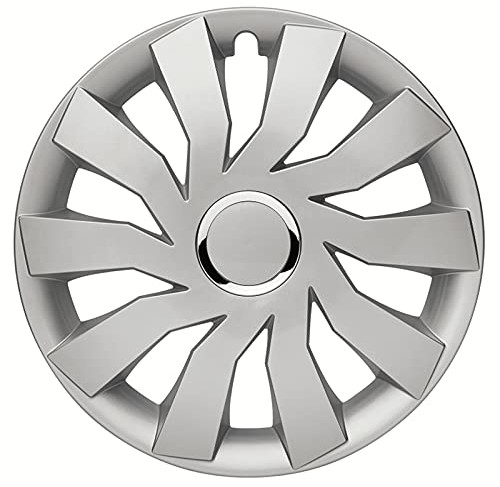in.pro.. Engineering in.pro. engineering kołpak ozdobny Cliff 14 cali srebrny zestaw 4 sztuki 324897