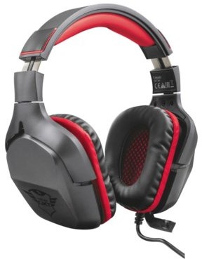 Trust GXT344 CREON czarno-czerwone