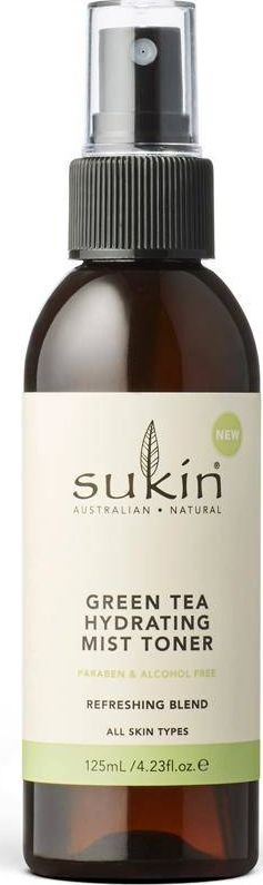 Sukin Sukin Sukin Nawilżająca mgiełka tonizująca Hydrating Mist Toner Green Tea 125ml SUK07262