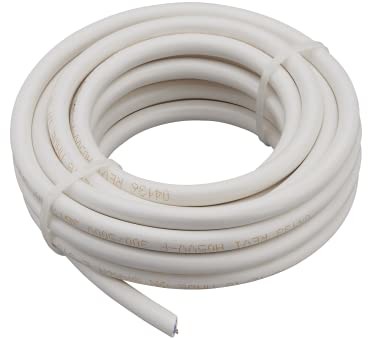 Conotech DEBFLEX Debflex 145311 szpula, płaszczowy z tworzywa sztucznego HO5VV-F 3G1 mm , 5 m, biały 145311