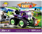 Cobi Monster Trux Purple Monster z funkcją pull back
