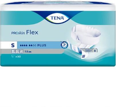 SCA Tena ESSITY POLAND SP. Z O.O. ProSkin Flex Plus pieluchomajtki z regulowanym pasem mocującym rozmiar S 30 sztuk 9091959