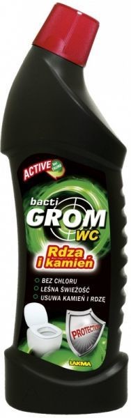 Lakma Płyn do WC Bactigrom rdza i kamień 750 ml