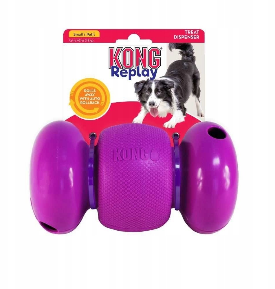 Kong Replay PRP3E Zabawka dla psa na przysmaki S