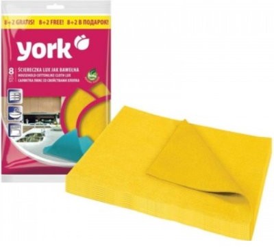York Ściereczka 020340 10 sztuk) Żółty