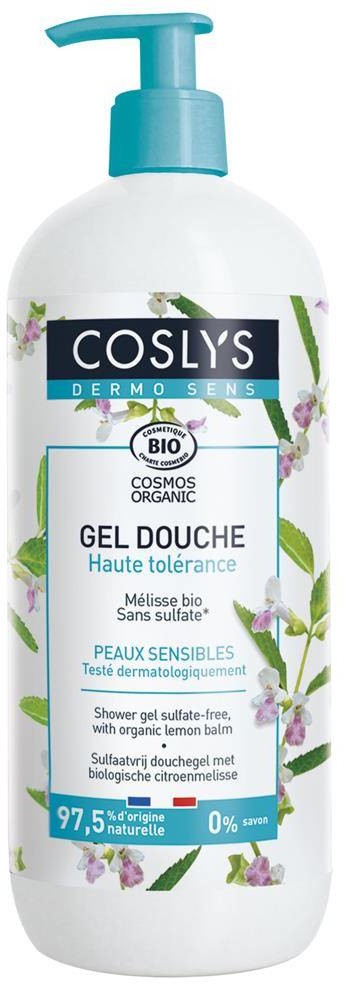 Coslys Dermosens, Żel pod prysznic z organiczną melisą, 950 ml