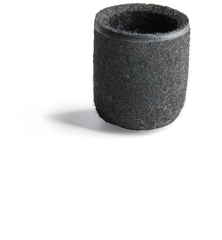 AJ Produkty Stopa filcowa,  16 mm, czarny