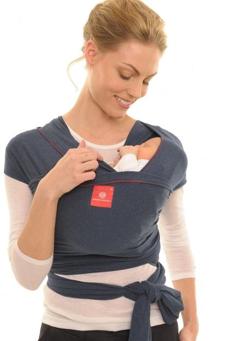 Quaranta Settimane Chusta do Noszenia Dziecka Niebieska