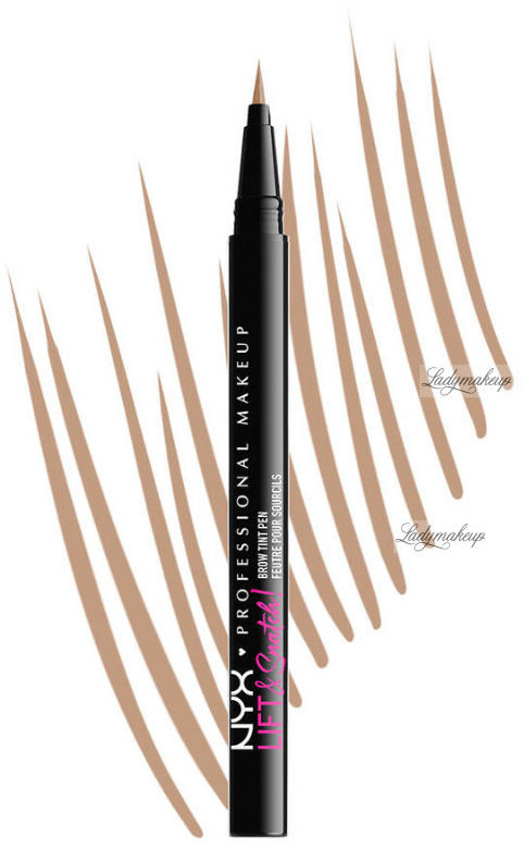 NYX professional makeup Professionel Makeup - LIFT & Snatch! Brow Tint Pen - Pisak do brwi - 1 ml - TAUPE