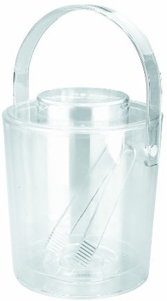 Lacor 62363 chłodziarka do szampana ISOL, akryl, 3 L z szczypce 62363