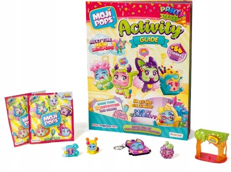 Moji Pops Party Zestaw Startowy 3 Figurki +gazetka