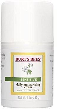 DLA Burt's Bees Krem na dzień wrażliwej skóry z wyciągiem z bawełny, 50 g 01401-14