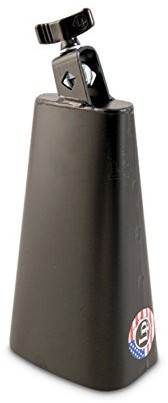 Latin Percussion LP205 20-centymetrowy dzwonek krowy Timbale - czarny LP205