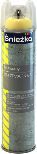 ŚNIEŻKA Multispray Spotmarker pomarańczowy 0,5 L