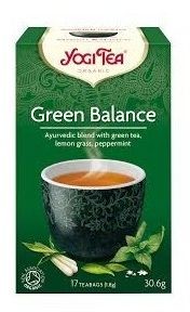 Yogi Tea Herbata Zielona Równowaga Bio 17 torebek