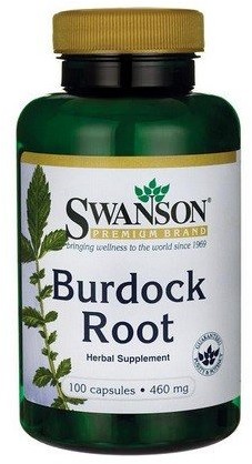 SWANSON Burdock Root 460mg 100kaps. SW83