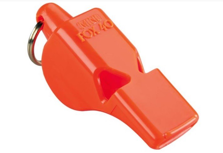 Fox Gwizdek sędziowski 40 Mini Safety pomarańczowy 9803-0308