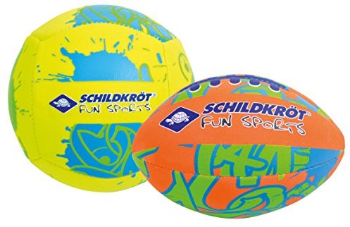 Schildkröt Funsports reprezentacja zestaw 1, 1 American Football ok. 9 cm neopren Mini Meatballs, wielokolorowa, szt. 970281